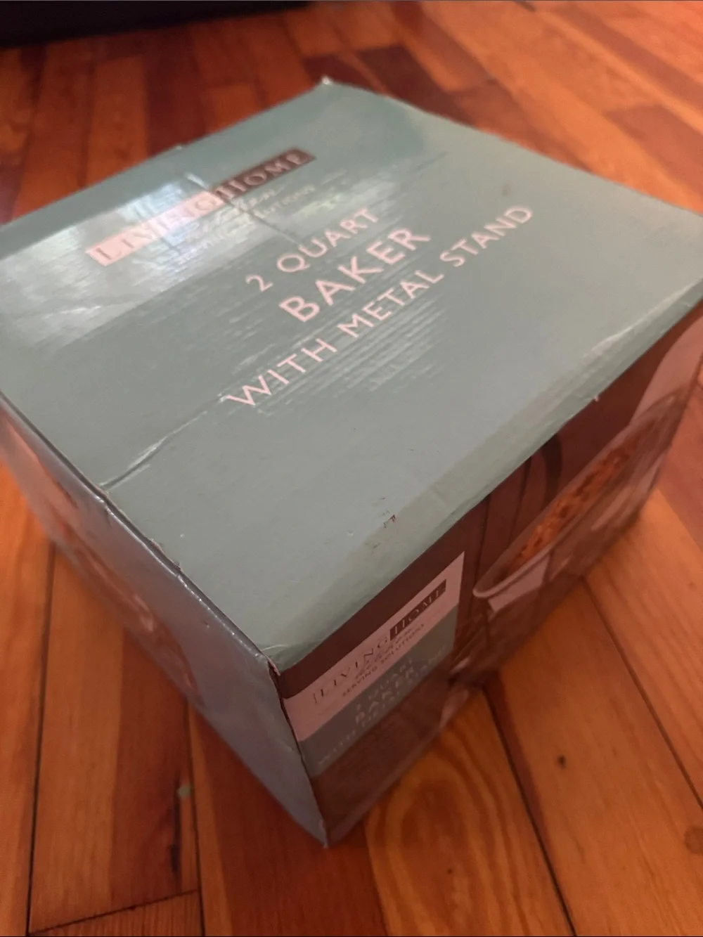 Living home kitchen serving food warmer, 2 quart black base & lid